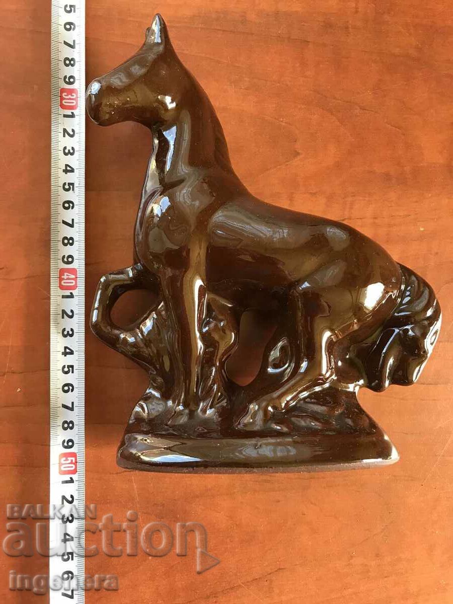 CERAMICA TROIANĂ DIN FIGURA CAL SUVENIR A ANII 70 cu preț 17.00 BGN | € 8.69