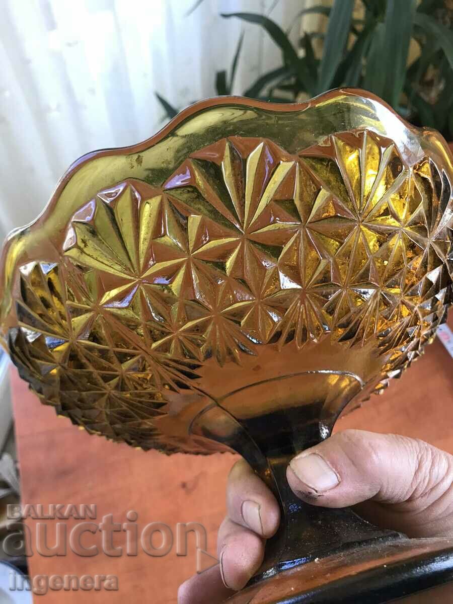 FRUCTIERA THICK COLORED EMBOSSED GLASS BEAUTY with price 42.00 BGN | € 21.47 FRUCTIERA THICK COLORED EMBOSSED GLASS BEAUTY with price 42.00 BGN | € 21.47