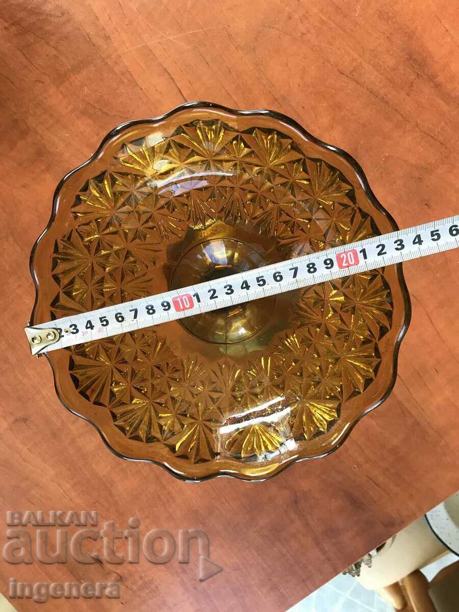 FRUCTIERA THICK COLORED EMBOSSED GLASS BEAUTY - 5 FRUCTIERA THICK COLORED EMBOSSED GLASS BEAUTY - 5