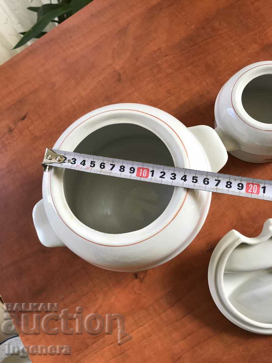 Delivery of PORCELAIN BOWL AND OTHER BOWL WITH LID BULGARIA Delivery of PORCELAIN BOWL AND OTHER BOWL WITH LID BULGARIA