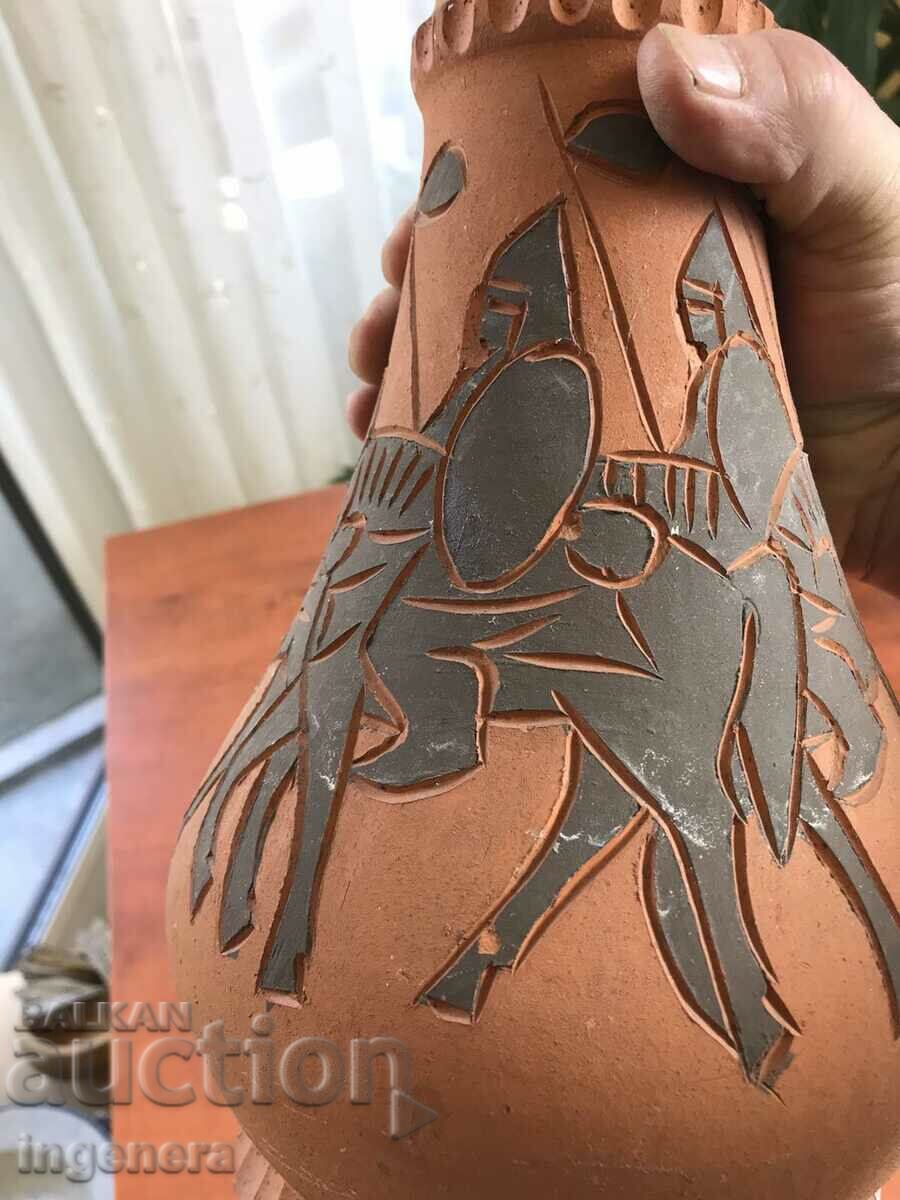 Licitație VAZA CERAMICA TETEVEN CERAMICA DE V. PAVLOV DIN ANII 60