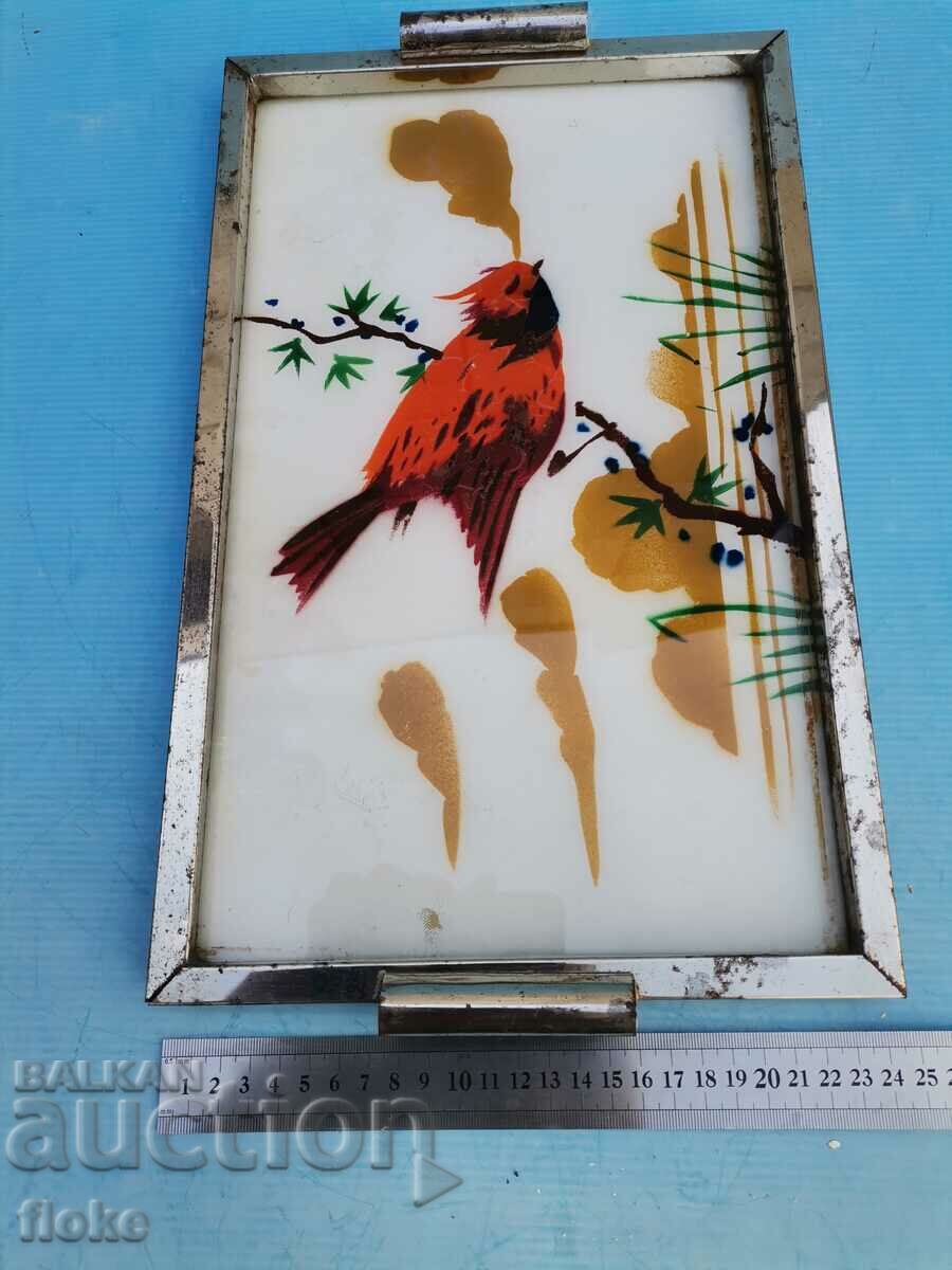 Old tray-painted with price 15.00 BGN | € 7.67 Old tray-painted with price 15.00 BGN | € 7.67