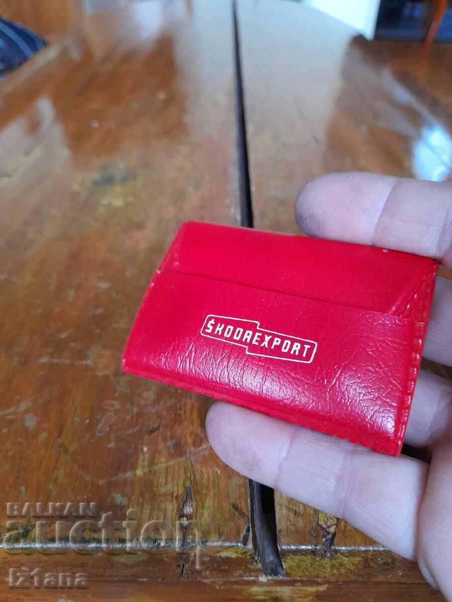 Стар несесер Skoda Export,Шкода с цена 15.00 лв. | € 7.67 Стар несесер Skoda Export,Шкода с цена 15.00 лв. | € 7.67