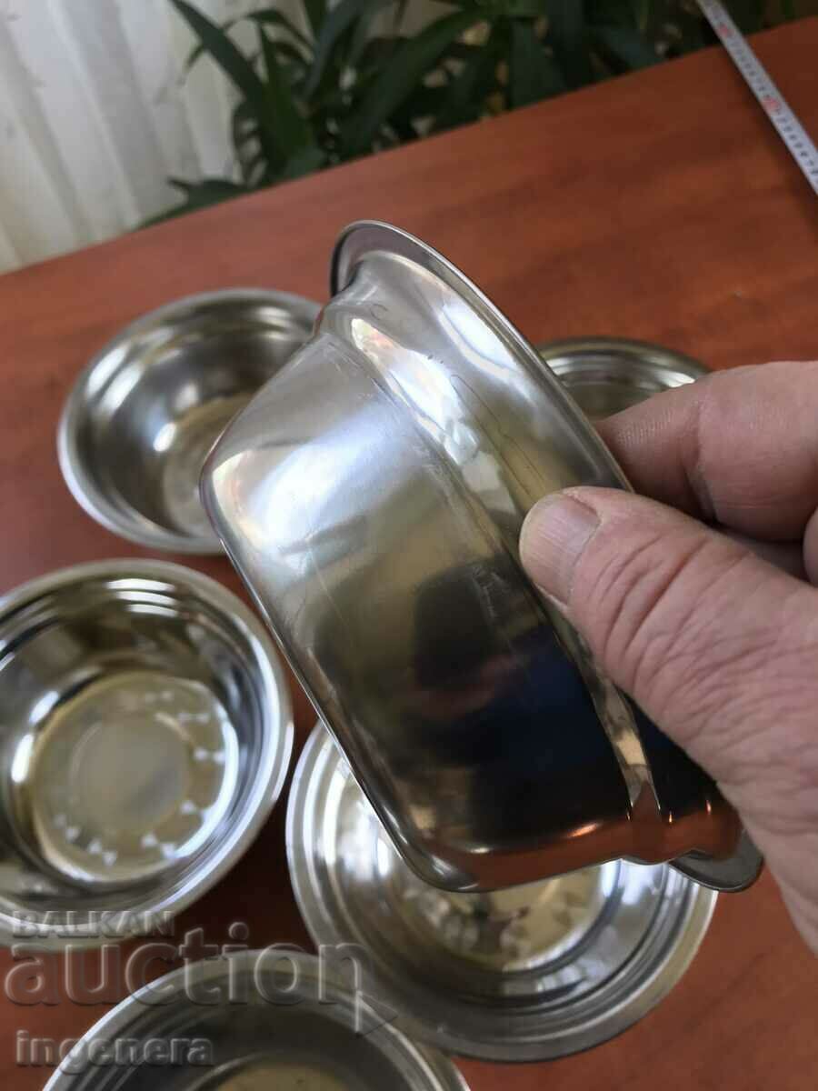 Auction  PANICA BOWL METAL-6 PCS
