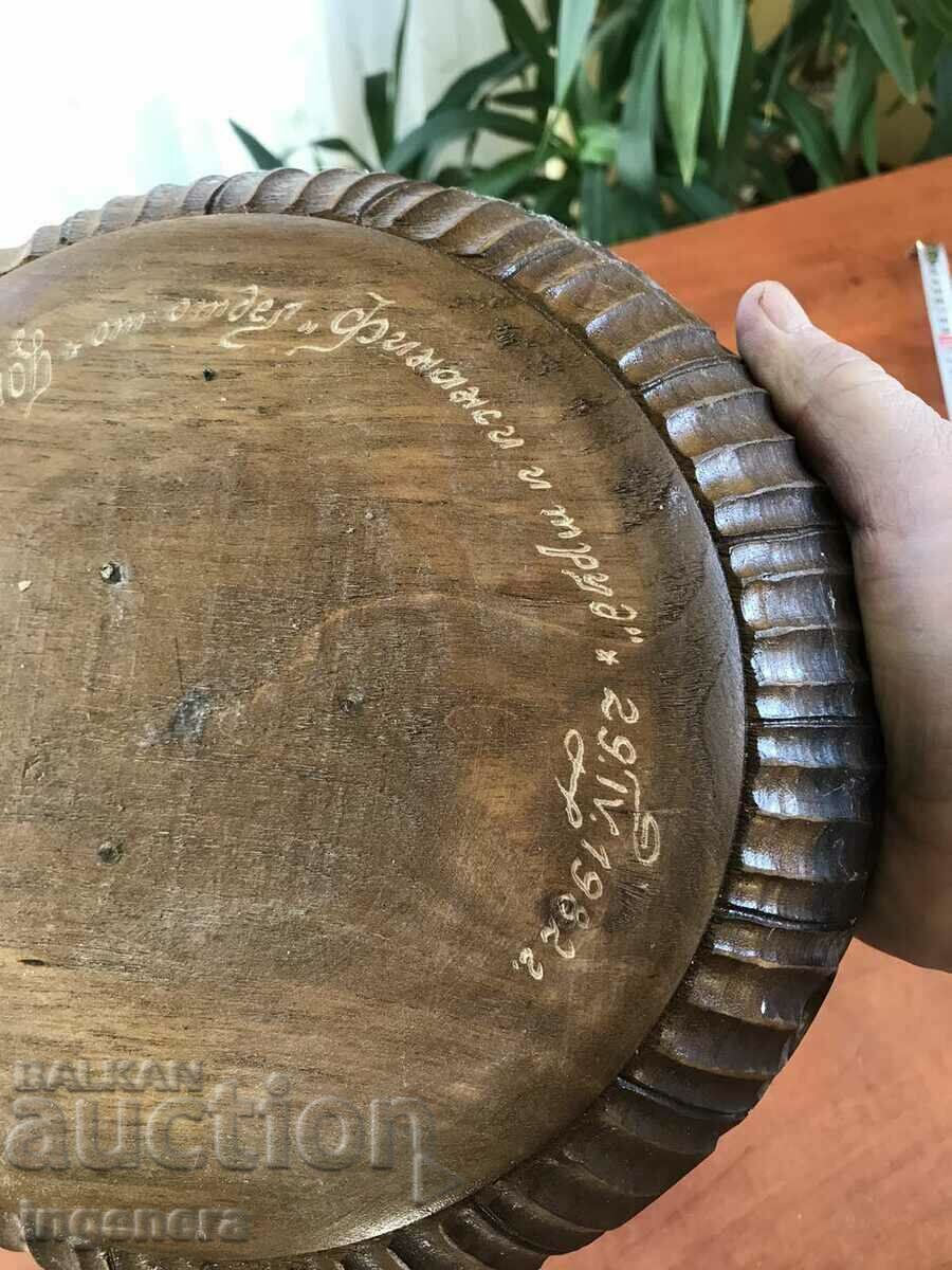 FRUCTIERA BONBONIERA WOOD CARVING JUBILEE - 6 FRUCTIERA BONBONIERA WOOD CARVING JUBILEE - 6