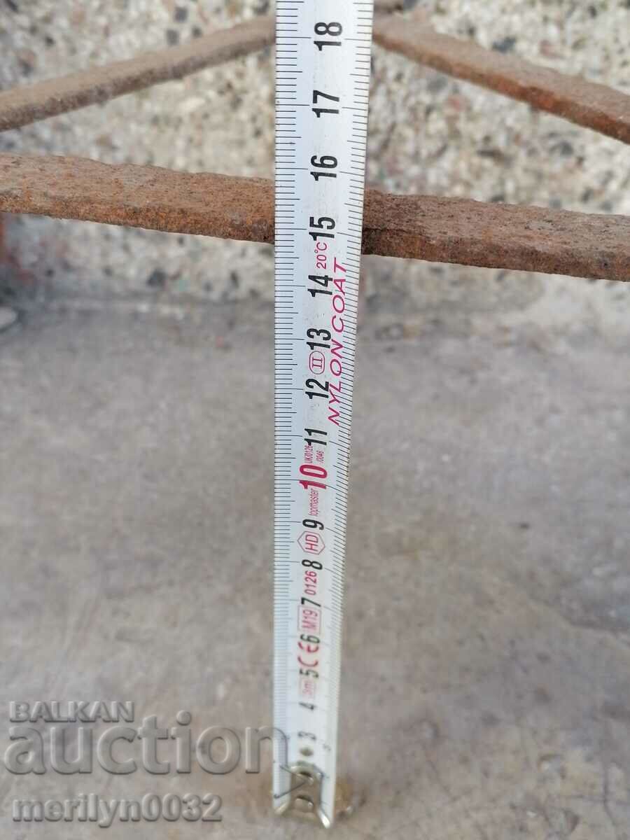 Delivery of Antique wrought iron stove, hearth, grill, wrought iron