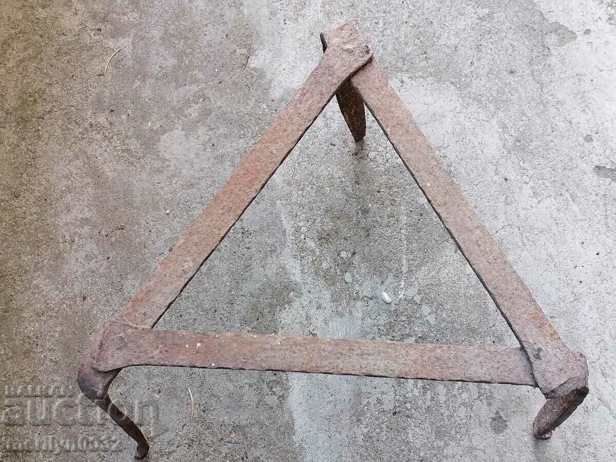 Antique wrought iron stove, hearth, grill, wrought iron - 7