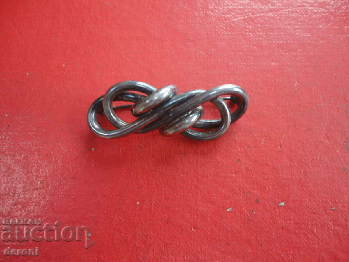 Μια υπέροχη ασημένια καρφίτσα Art Deco 835 Μια υπέροχη ασημένια καρφίτσα Art Deco 835