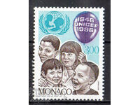 1996. Monaco. UNICEF's 50th Anniversary.