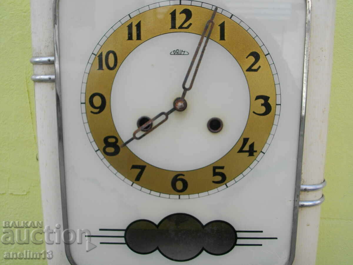 PRIM CZECHOSLOVAKIA COLLECTIBLE WALL CLOCK with price 95.00 BGN | € 48.57 PRIM CZECHOSLOVAKIA COLLECTIBLE WALL CLOCK with price 95.00 BGN | € 48.57