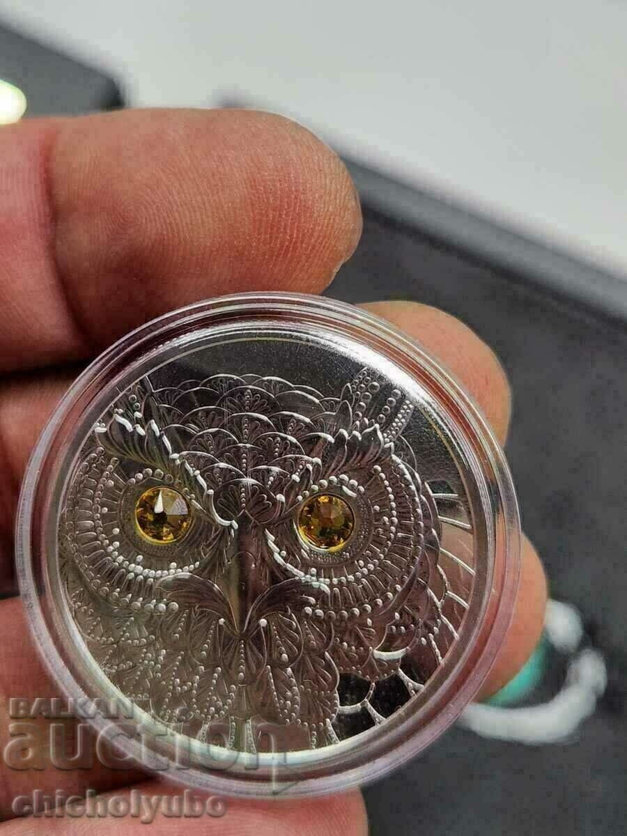 Delivery of Silver 5 pcs. coins Animal world