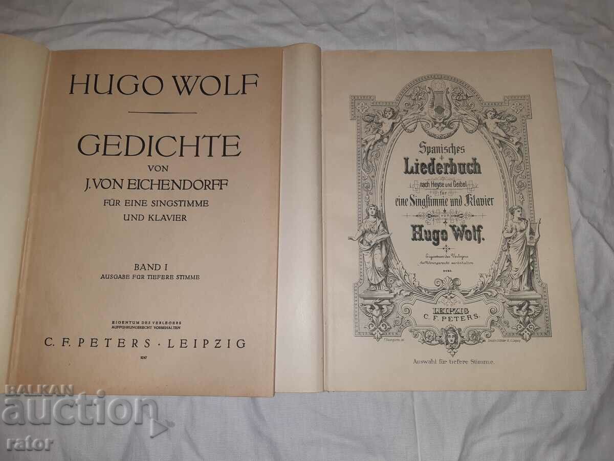 Old scores, scores, schools, sheet music, WOLF, Germany with price 15.00 BGN | € 7.67 Old scores, scores, schools, sheet music, WOLF, Germany with price 15.00 BGN | € 7.67