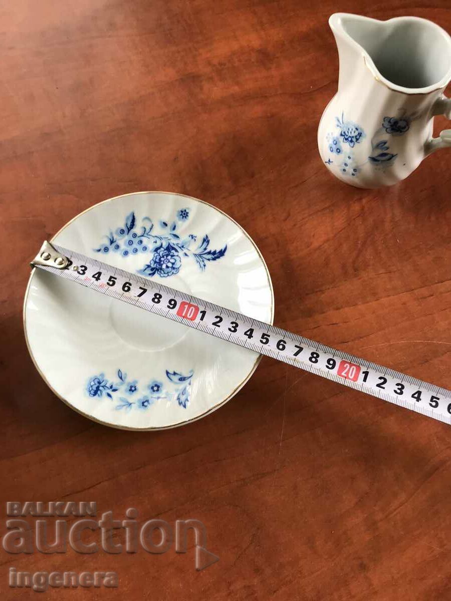 BULGARIA PORCELAIN POT POT KETTLE SET - 5