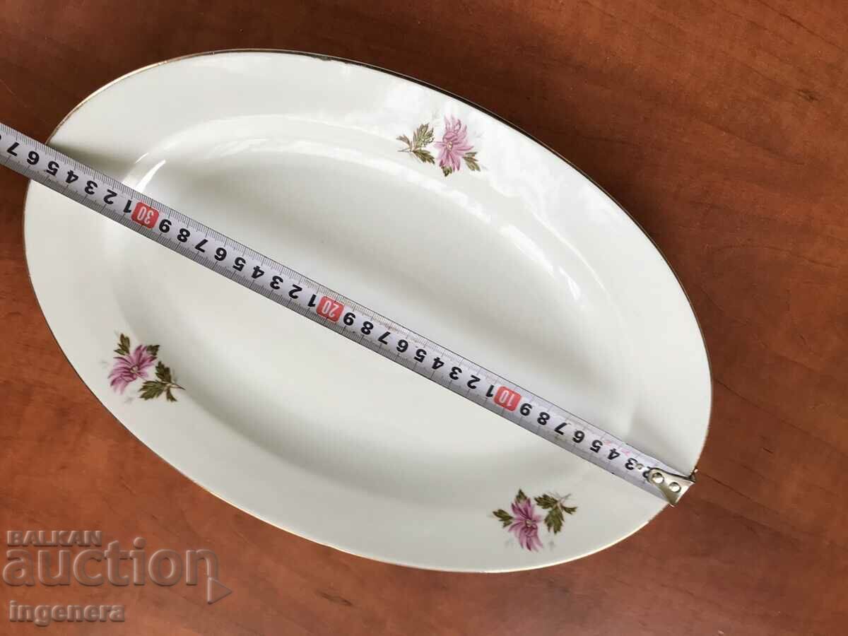 Auction PORCELAIN PLATEAU TRAY BULGARIA Auction PORCELAIN PLATEAU TRAY BULGARIA