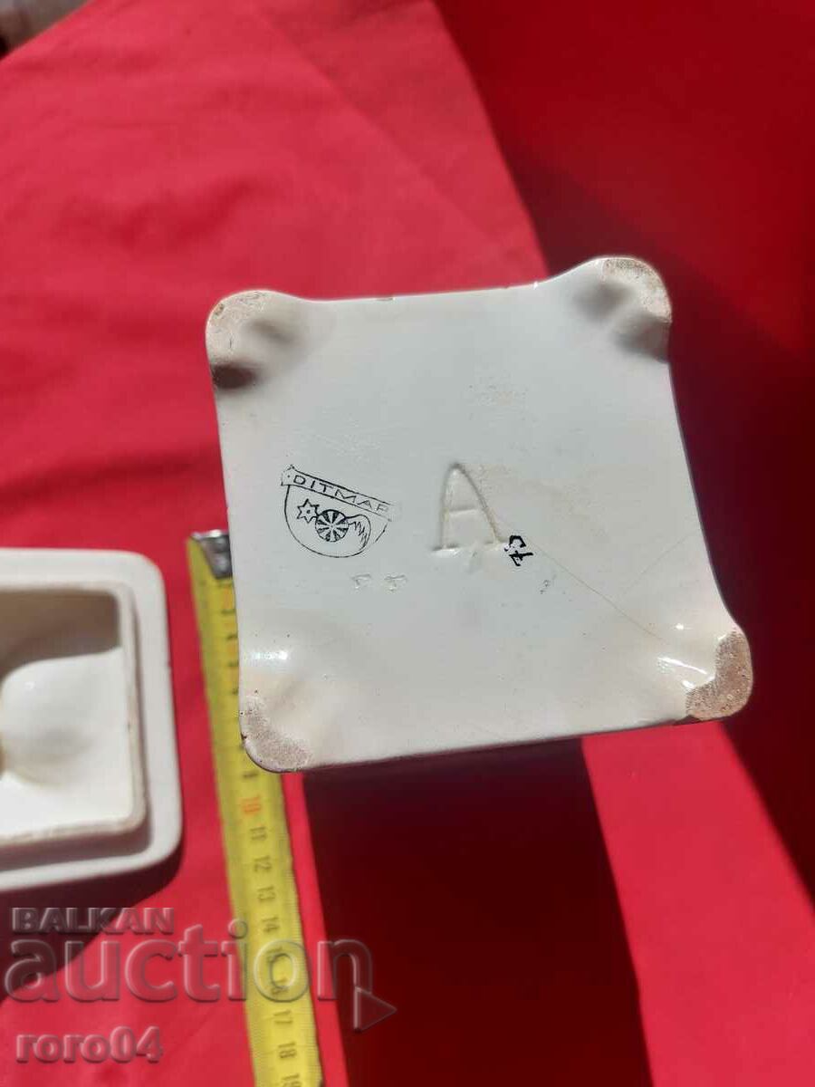 PORCELAIN - KINGDOM OF BULGARIA - 1910 / 13 - 5 PORCELAIN - KINGDOM OF BULGARIA - 1910 / 13 - 5