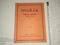 Old scores, scores, schools, sheet music - DVORZAK