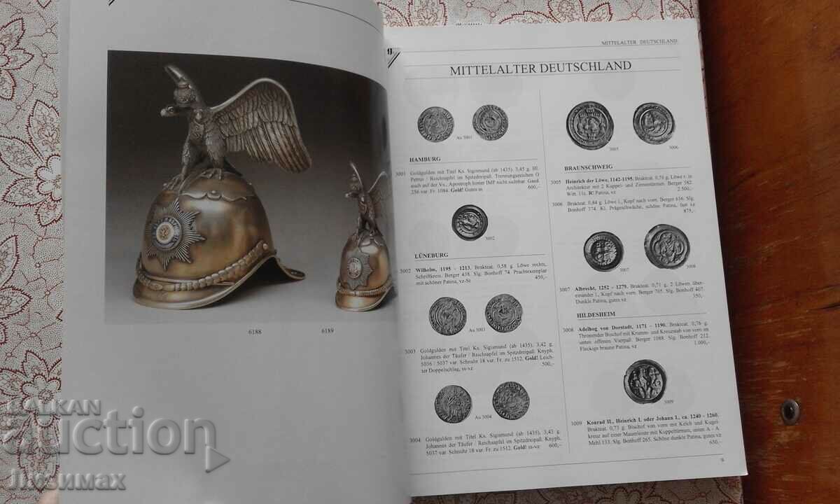 Auction 99: Mittelalter und Neuzeit, 12/13 Oct. 1999 with price 10.00 BGN | € 5.11 Auction 99: Mittelalter und Neuzeit, 12/13 Oct. 1999 with price 10.00 BGN | € 5.11