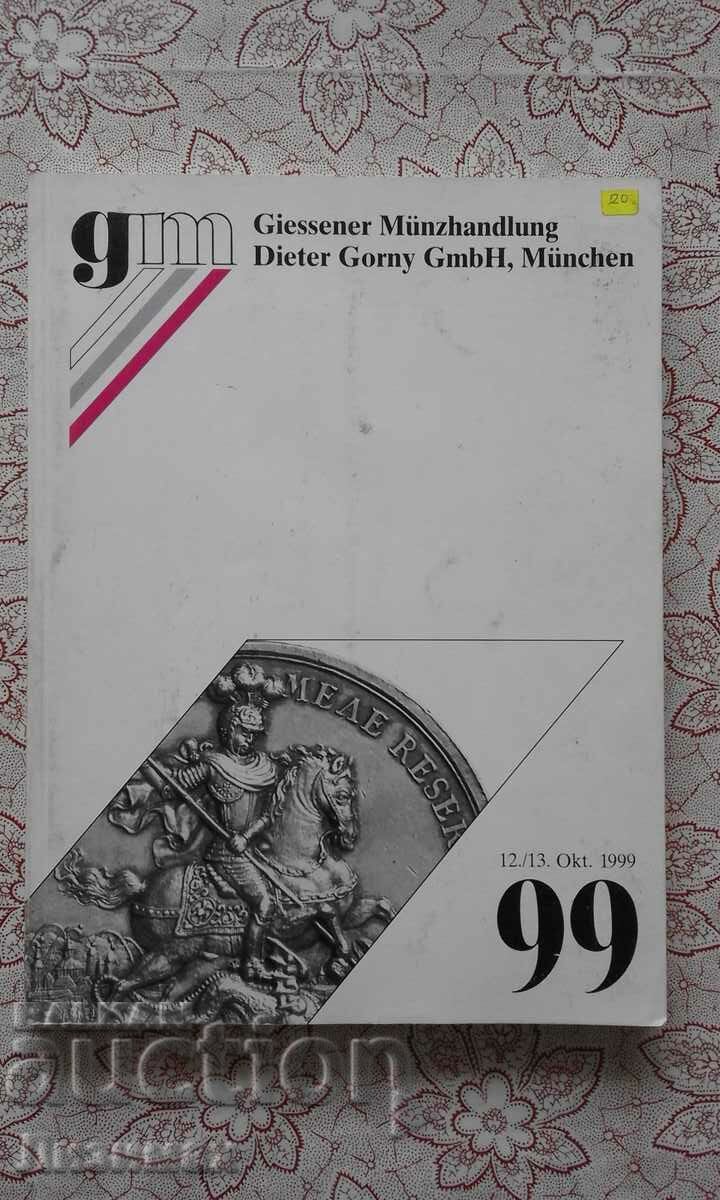 Licitația 99: Mittelalter und Neuzeit, 12/13 oct. 1999