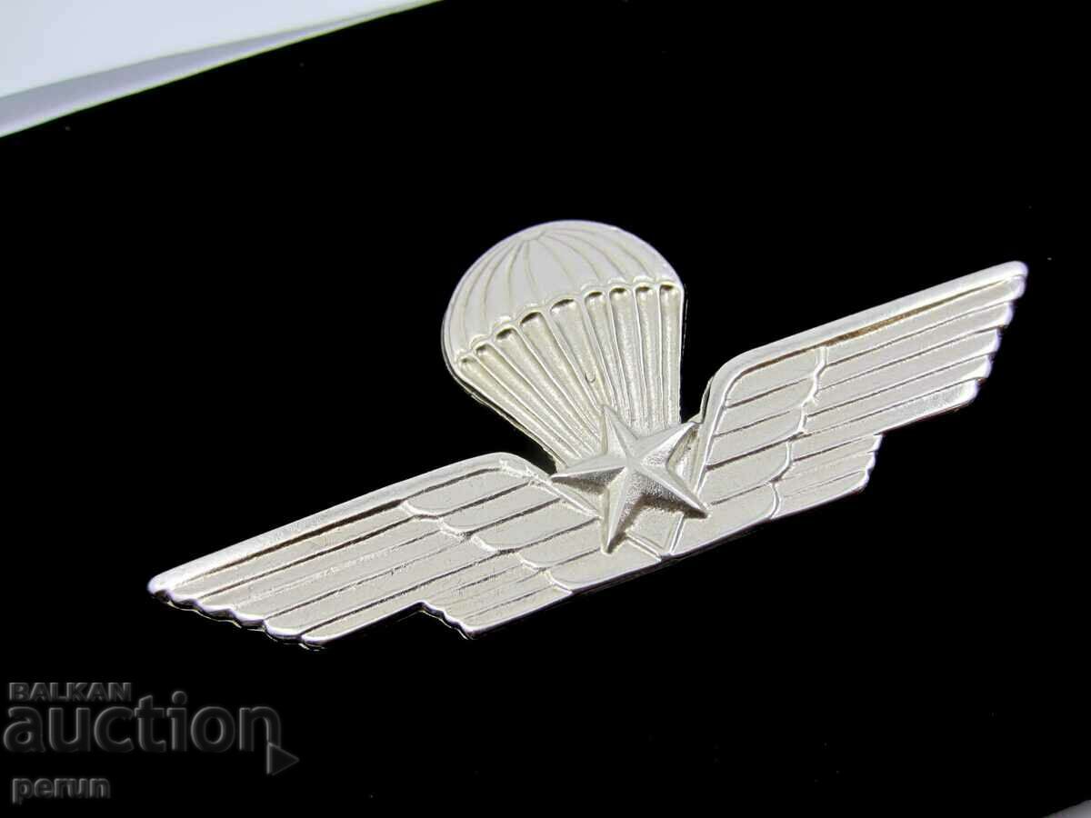 Auction Italian Army-Paratroopers-Air Force-Parachute Badge Officer Auction Italian Army-Paratroopers-Air Force-Parachute Badge Officer