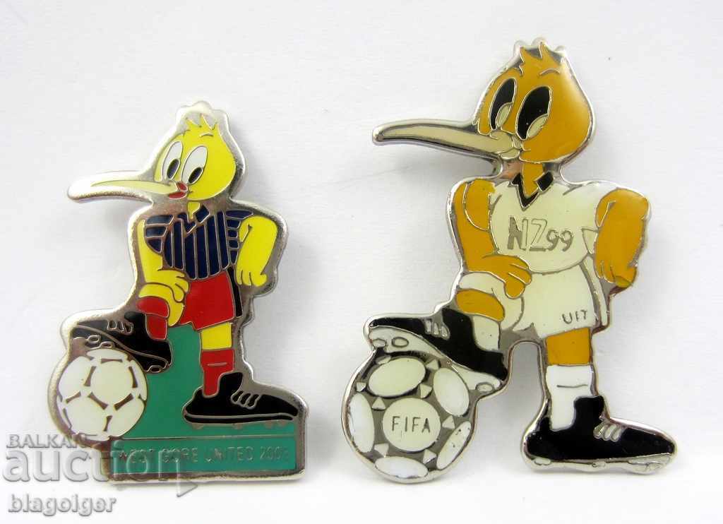 UEFA-FOOTBALL-WORLD YOUNG CUP-1999-TALISMAN-LOT with price 15.99 BGN | € 8.18