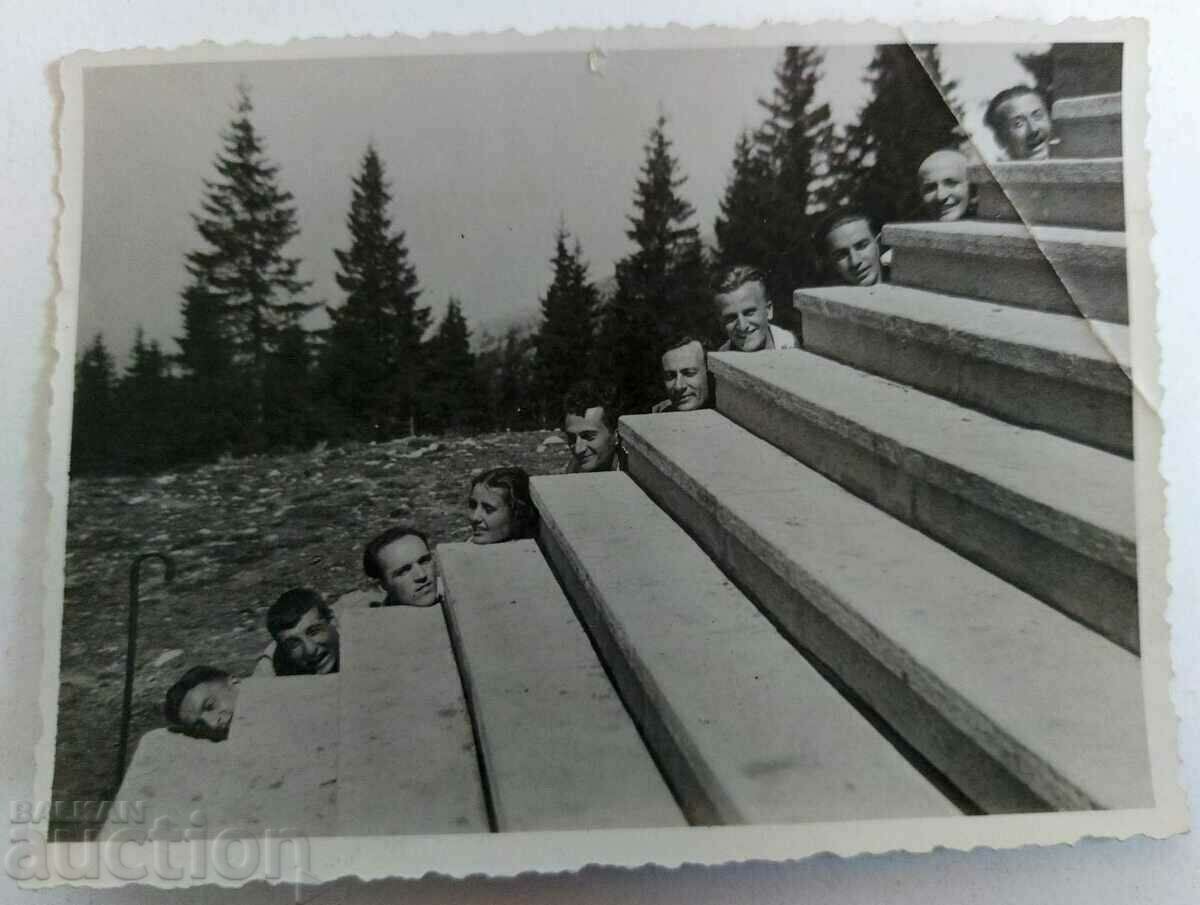 1934 BOERITSA VITOSHA TOURISTS OLD PHOTOGRAPHY