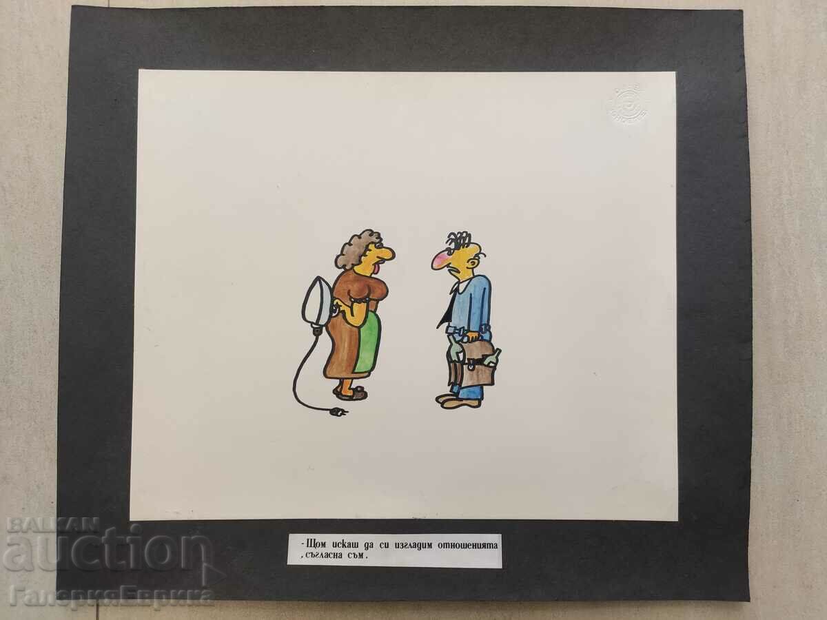 Cartoon colored pencils on expensive paper with print with price 19.00 BGN | € 9.71