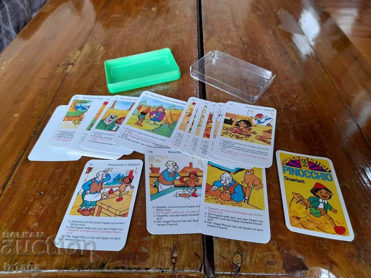 Old Pinocchio cards with price 40.00 BGN | € 20.45 Old Pinocchio cards with price 40.00 BGN | € 20.45