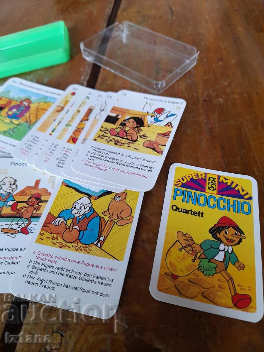 Auction Old Pinocchio cards Auction Old Pinocchio cards