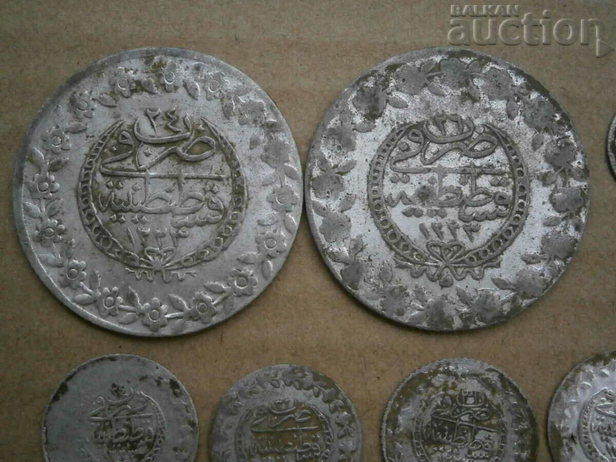 1223 1255 kuruş para Ottoman coins, coins - 5 1223 1255 kuruş para Ottoman coins, coins - 5