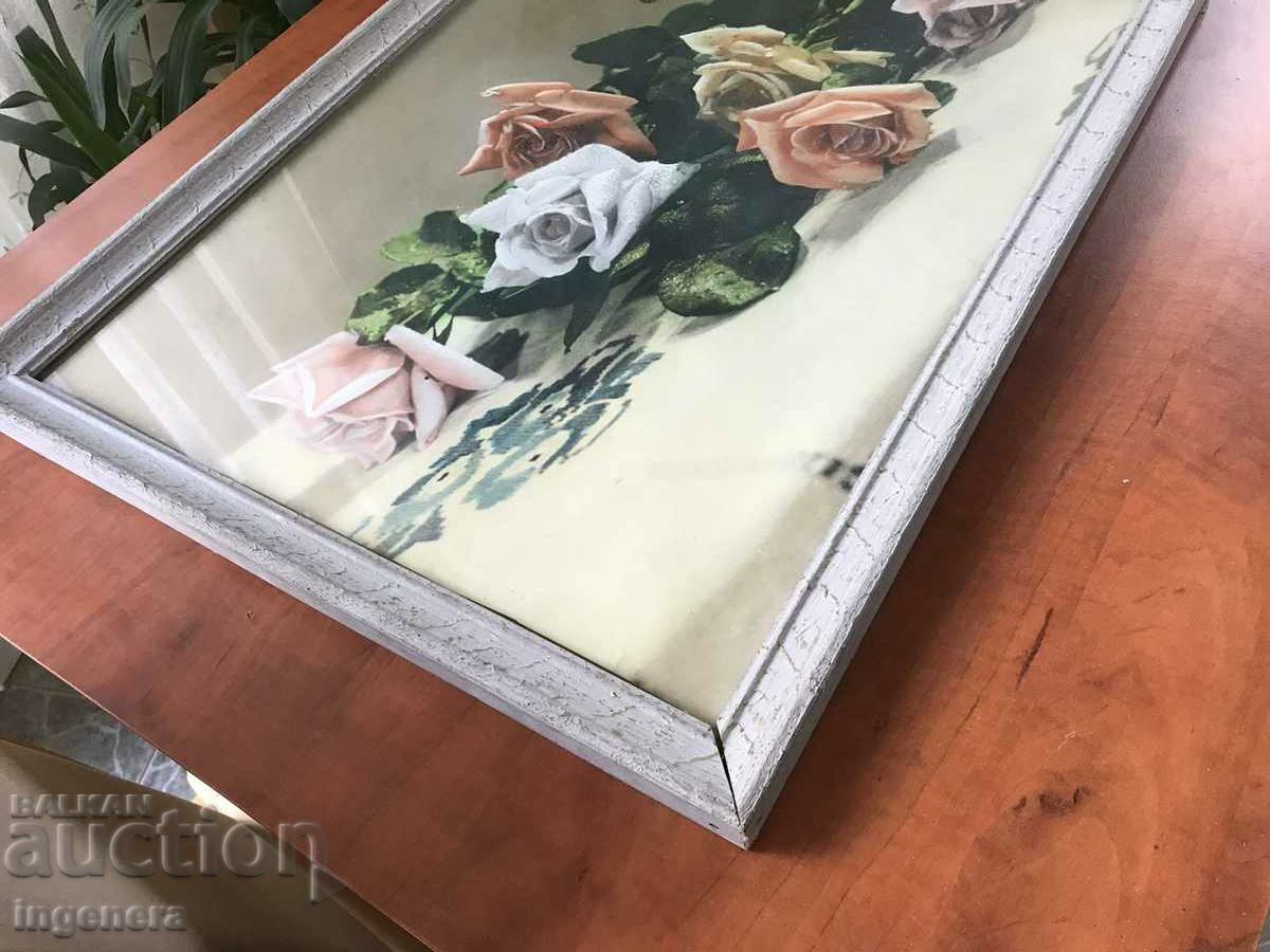 Auction PICTURE PRINT OF SOCA REPRODUCTION GLASS FRAME Auction PICTURE PRINT OF SOCA REPRODUCTION GLASS FRAME