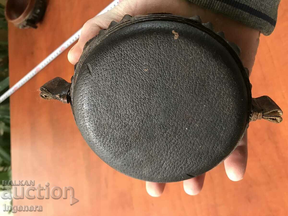 BOWL NUTS CANDY WOOD AND LEATHER with price 8.00 BGN | € 4.09 BOWL NUTS CANDY WOOD AND LEATHER with price 8.00 BGN | € 4.09