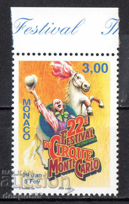 1997 Monaco. 22nd International Circus Festival, Monte Carlo