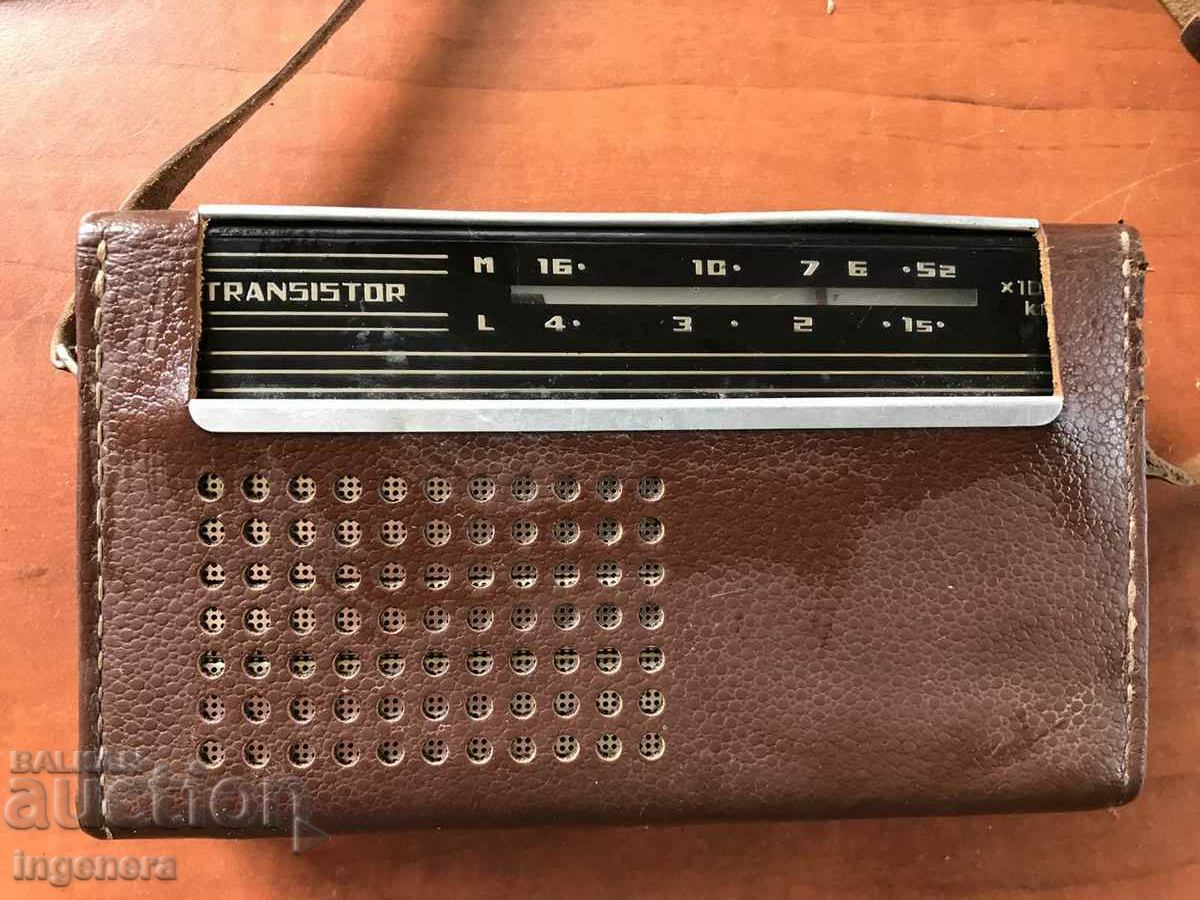 RADIO TRANSISTOR RADIO "SELGA" - 5 RADIO TRANSISTOR RADIO "SELGA" - 5