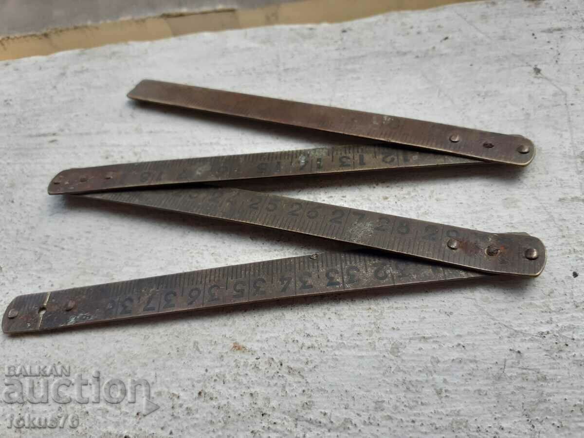 Old bronze ruler with price 29.00 BGN | € 14.83 Old bronze ruler with price 29.00 BGN | € 14.83