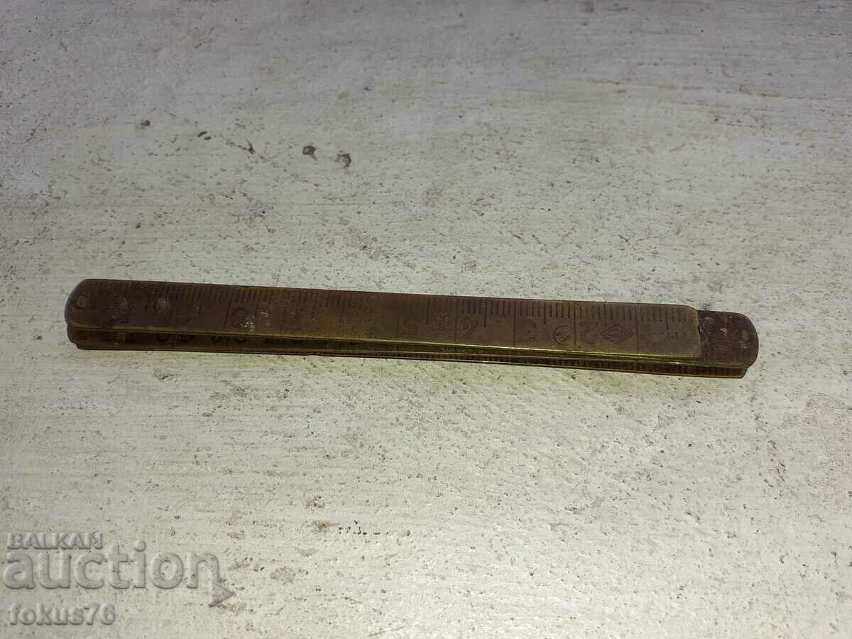 Old bronze ruler - 7 Old bronze ruler - 7