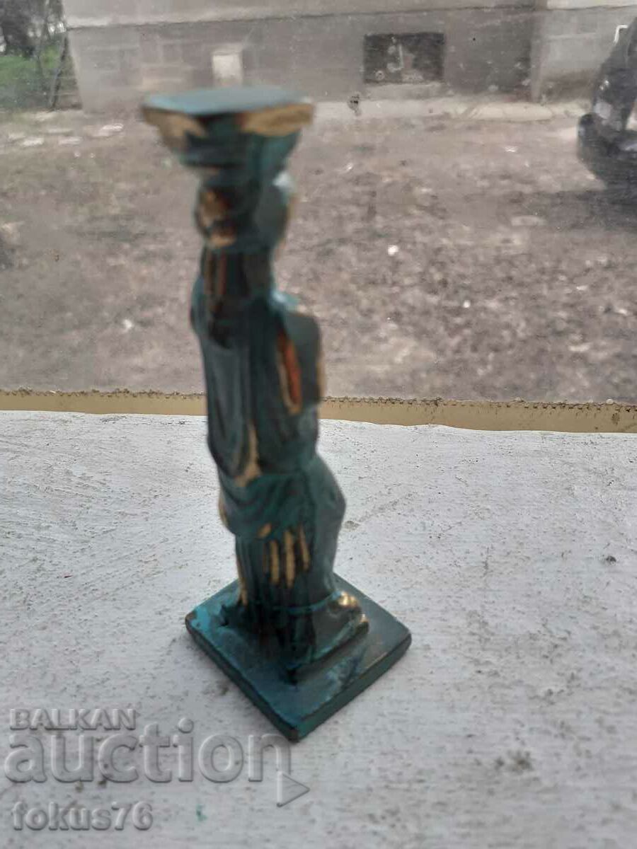 Small solid bronze figurine statuette with price 49.00 BGN | € 25.05 Small solid bronze figurine statuette with price 49.00 BGN | € 25.05