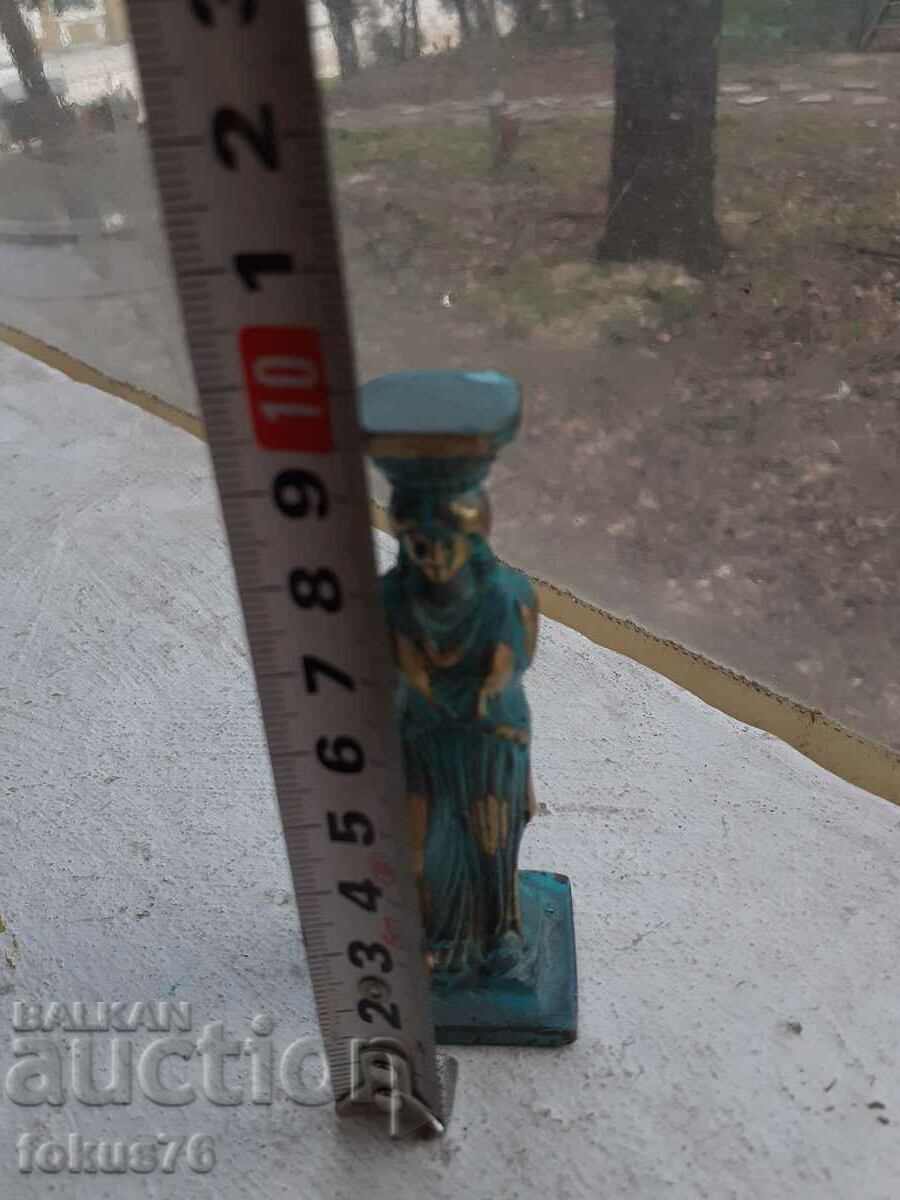 Small solid bronze figurine statuette - 5 Small solid bronze figurine statuette - 5