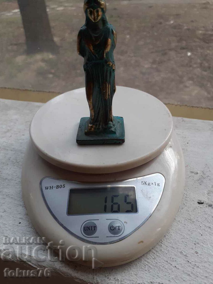 Small solid bronze figurine statuette - 6 Small solid bronze figurine statuette - 6