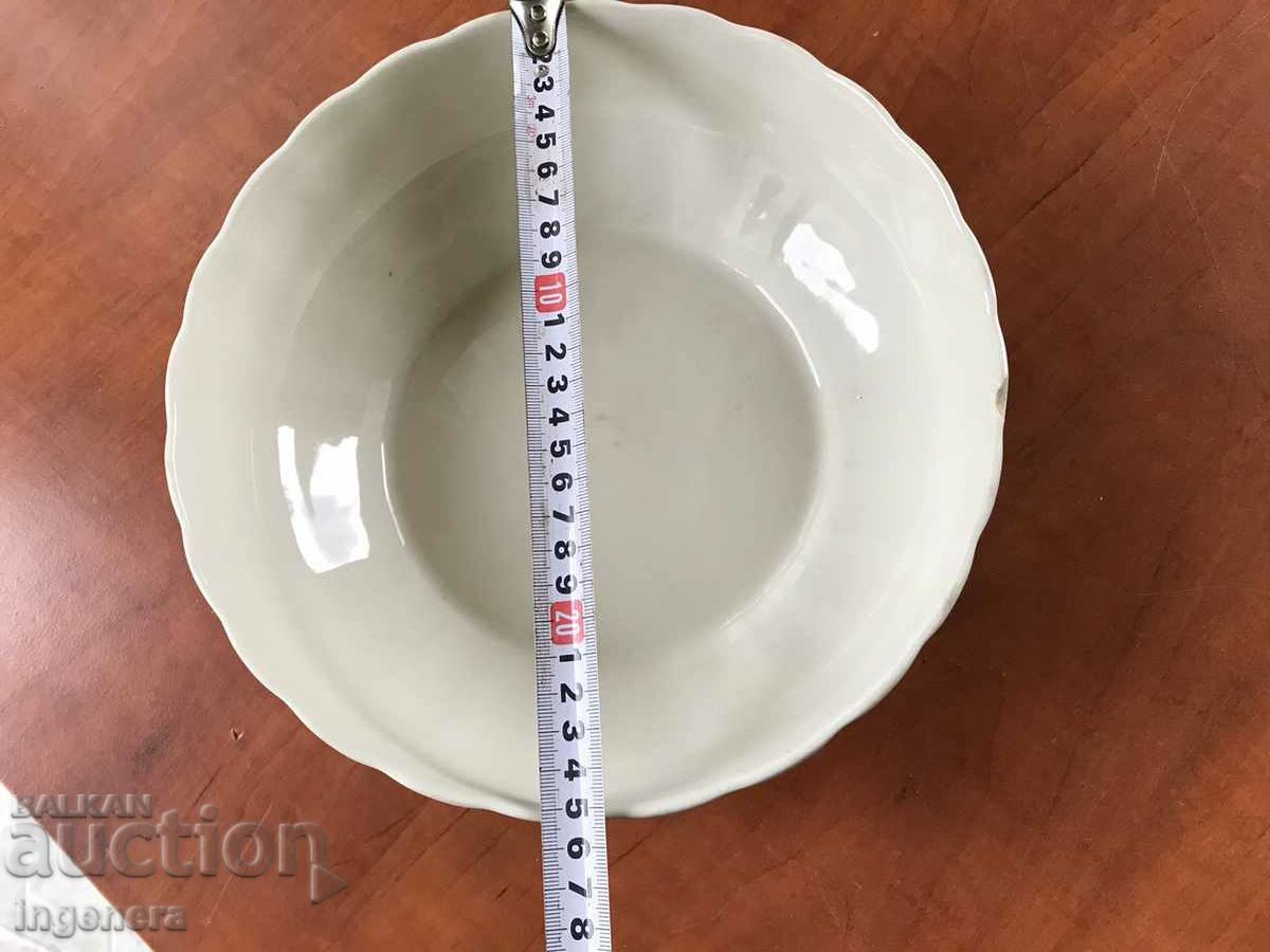 PORCELAIN BOWL PANICA BOWL SOUP PAN BULGARIA with price 18.00 BGN | € 9.20 PORCELAIN BOWL PANICA BOWL SOUP PAN BULGARIA with price 18.00 BGN | € 9.20