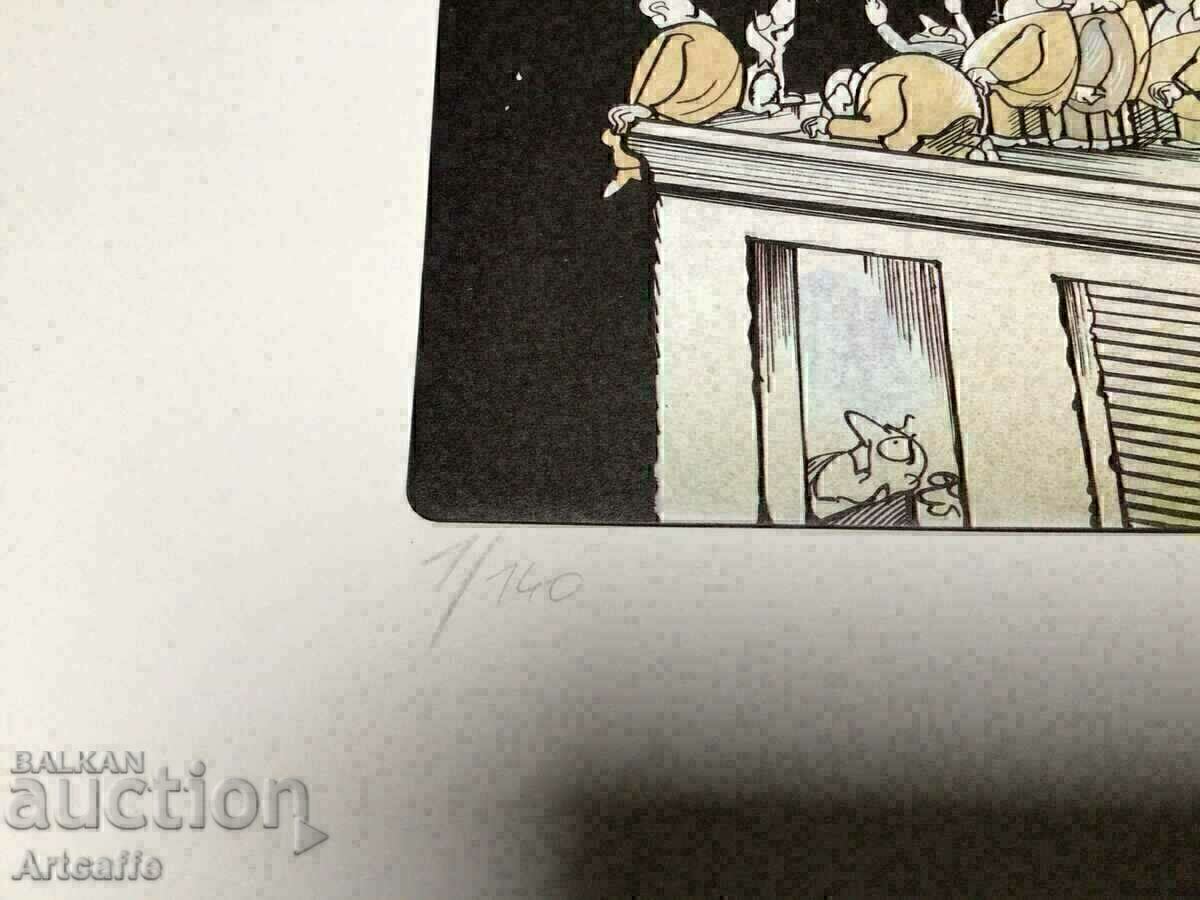 Lithograph Walter Hanel - 6 Lithograph Walter Hanel - 6