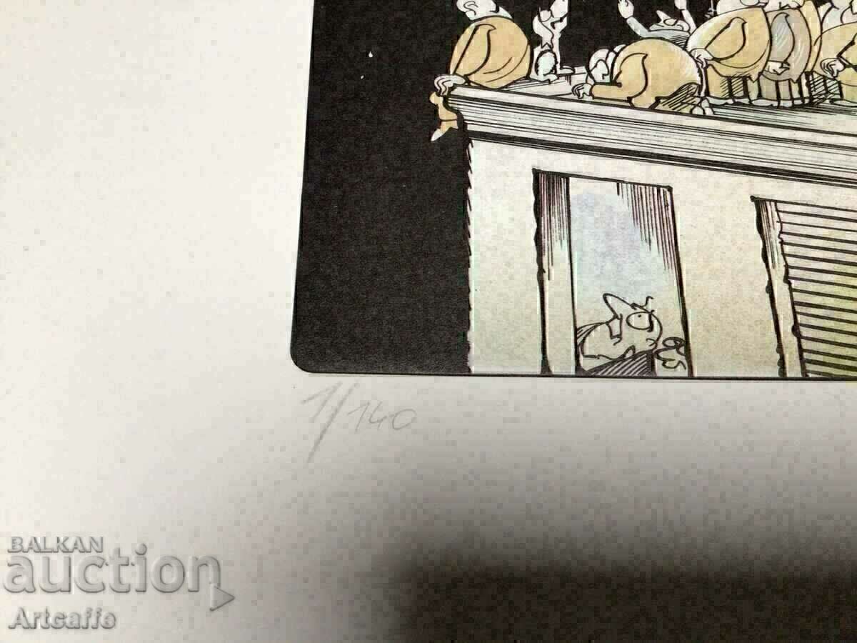 Λιθογραφία Walter Hanel - 6