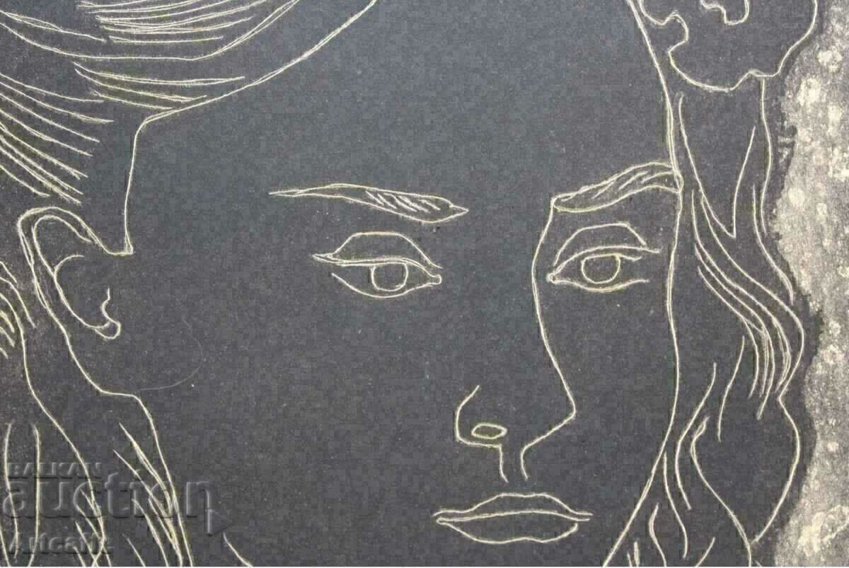 Delivery of Large lithograph Delivery of Large lithograph