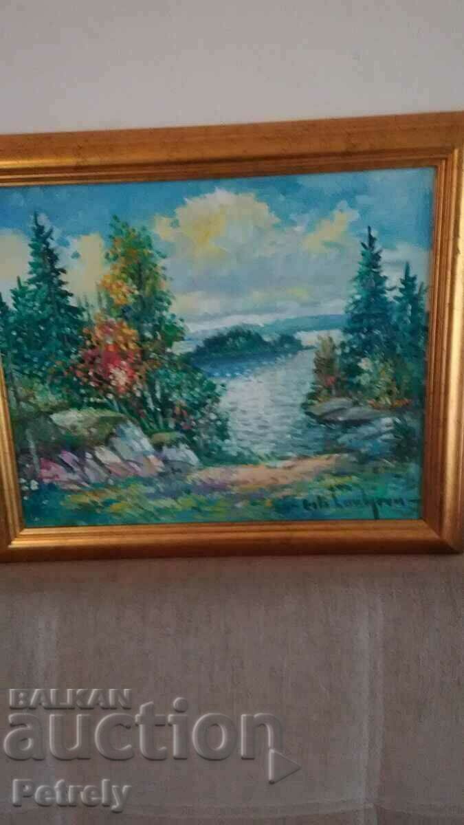 Oil painting with price 130.00 BGN | € 66.47 Oil painting with price 130.00 BGN | € 66.47