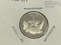 Кирибати 5 цента 1979 година (BS) /магнитна/