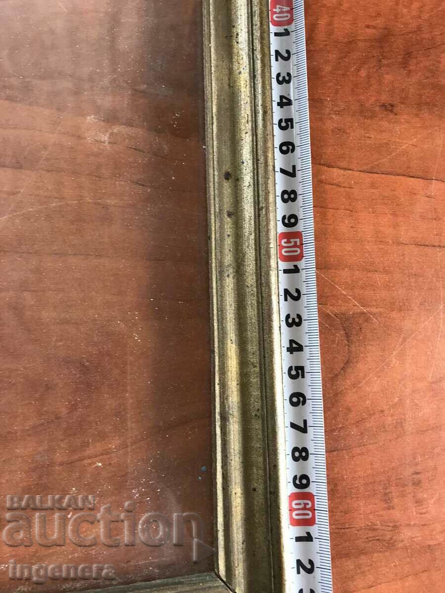 Delivery of PICTURE FRAME WITH GLASS WOOD-