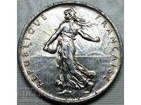 Франция 5 франка 1960 Мариана сребро