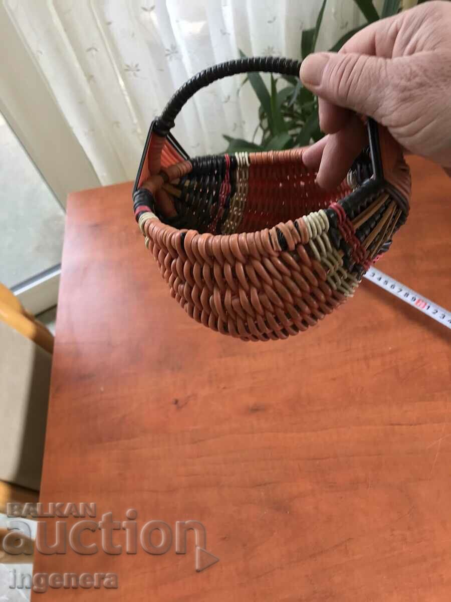 Auction BASKET HAND-KNITTED BASKET FROM SOCA Auction BASKET HAND-KNITTED BASKET FROM SOCA