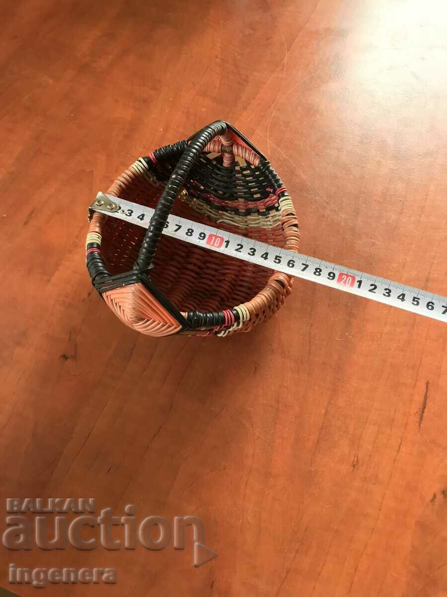 BASKET HAND-KNITTED BASKET FROM SOCA - 7 BASKET HAND-KNITTED BASKET FROM SOCA - 7