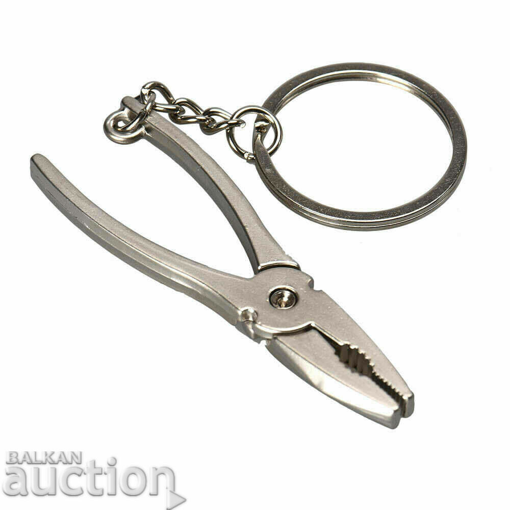 Pliers keychain metal "tool" new 7mm