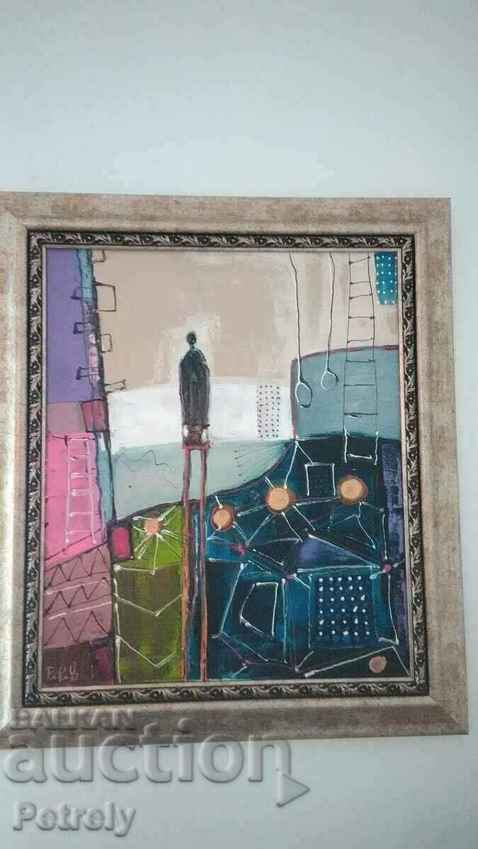 Oil painting with price 220.00 BGN | € 112.48 Oil painting with price 220.00 BGN | € 112.48